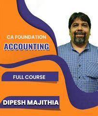 CA Foundation Accounting Video Lectures by Top Faculties