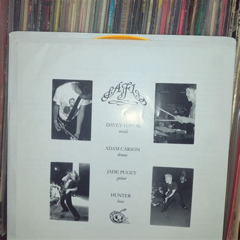 AFI all hallows ep Orange vinyl. New only opened to... - Depop