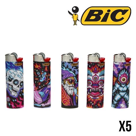 Briquet BIC Flaming X5 - Disponible sur S Factory