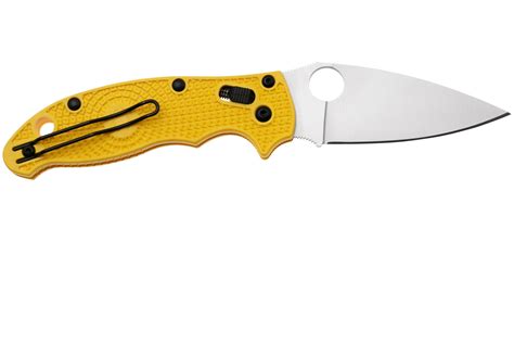 Spyderco Manix 2 Salt MagnaCut C101PYL2 Yellow FRN, pocket knife ...