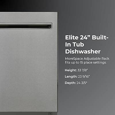 Kenmore Elite 24 Built-In Dishwasher - UltraWash India | Ubuy