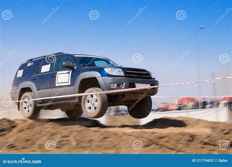 Off Road Auto Rally Raid 4X4 Sprint Race. Stock Photo - Image of outdoor, land: 21776652