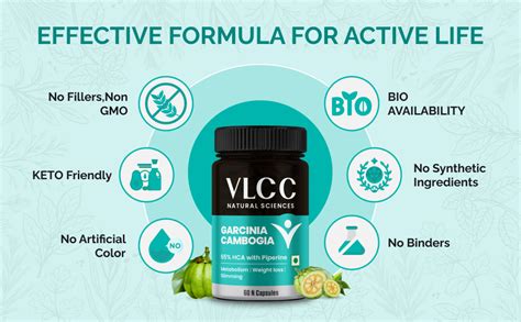 VLCC Natural Science Garcinia Cambogia - 100% Ayurvedic Weight Loss ...