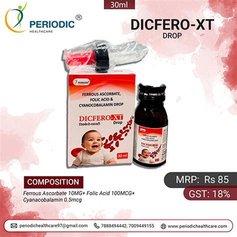Dicfero-XT Oral Drops Periodic Healthcare