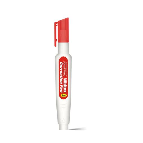 Soni Officemate Correction Pen Metal Tip, 7ml - SCOOBOO - Soni officemate