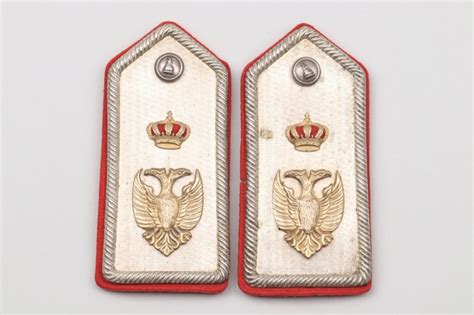 ratisbon's | Albania - Royal Guard officer's shoulder boards | DISCOVER ...