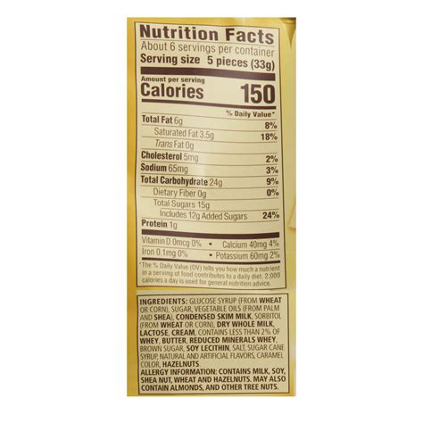 Werther's Original Cookie Butter Creme Soft Caramels Bag - World Market