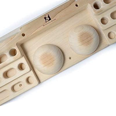 Buy Mountain Rocks Wooden Hangboard Rock Climbing Wildwood 2003 | Door ...