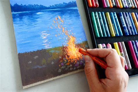 Image result for Drawing Using Oil Pastels