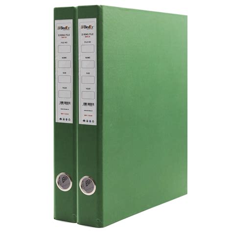 BindEx with tagline Quality with Integrity Office 2D Ring Box File ...