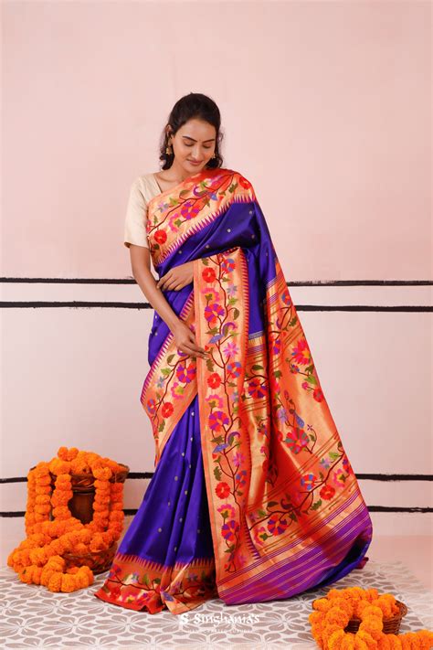 Pure Paithani Sarees Online in India | Singhania's