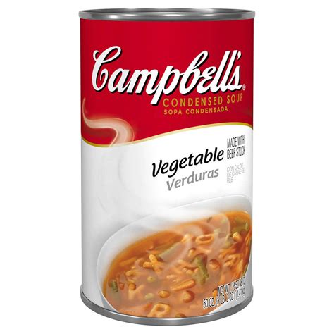 CAMPBELL'S VEGETABLE SOUP 50 OZ - $3.99 at Costco