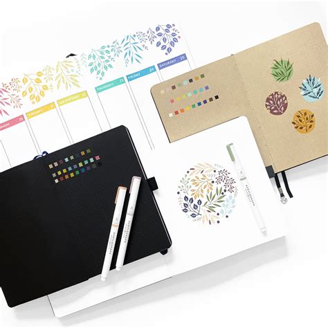Acrylograph Pens Primary Collection 3mm Tip – Paper planning and more