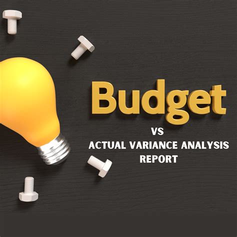 Budget vs Actual Variance Analysis Report