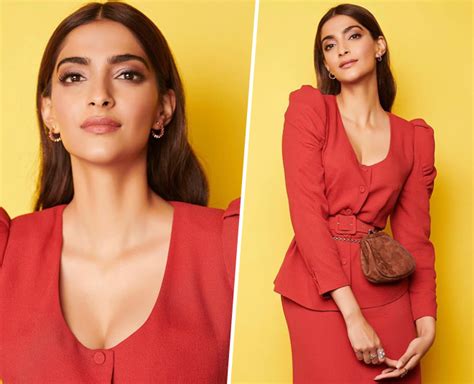 Take Red Outfit Inspo From Sonam Kapoor For This Festive Season ...