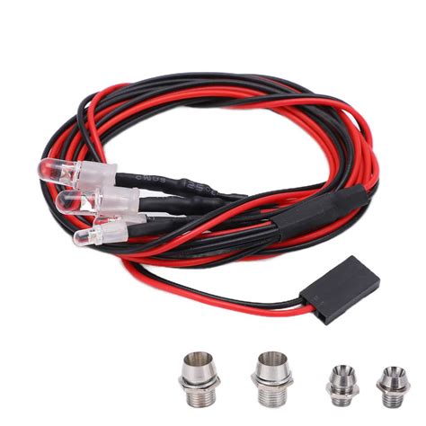 Buy RC Car LED Light Kit RC Truck Headlight LED Accessories for 1/10 1/8 Model Cars at ...