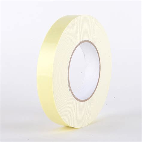 G&S Double Sided White Foam Tape, Length-10 Meters (Set of 1, 24 mm ...