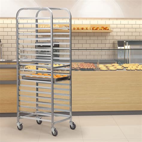 Resenkos Commercial-Grade 20-Tier Sheet Pan Rack, Galvanized Iron ...