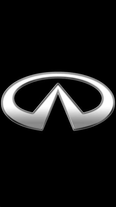 Infiniti Logo on Black Background