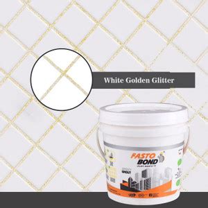 Fastobond Glitter Epoxy Tile Grout 3 Components White Golden Crack ...