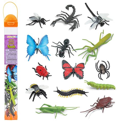 Buy Safari Ltd Insects TOOB – Comes With 14 Toy Figurines – Including ...