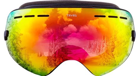 Traverse Virgata Ski, Snowboard, and Snowmobile Goggles, Obsidian with ...