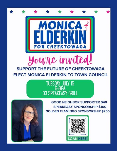 Monica Elderkin for Cheektowaga Fundraiser , The 33 Speakeasy Grill ...