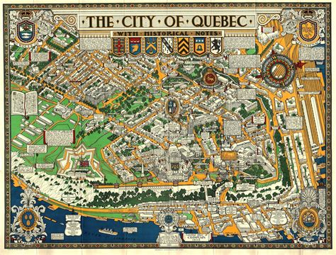 Printable Map Of Old Quebec City