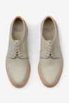 Buy Grey Slip On Style Blucher Shoes For Men by Bridlen Online at Aza ...