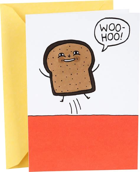 Hallmark Shoebox Funny Birthday Card (Toast)