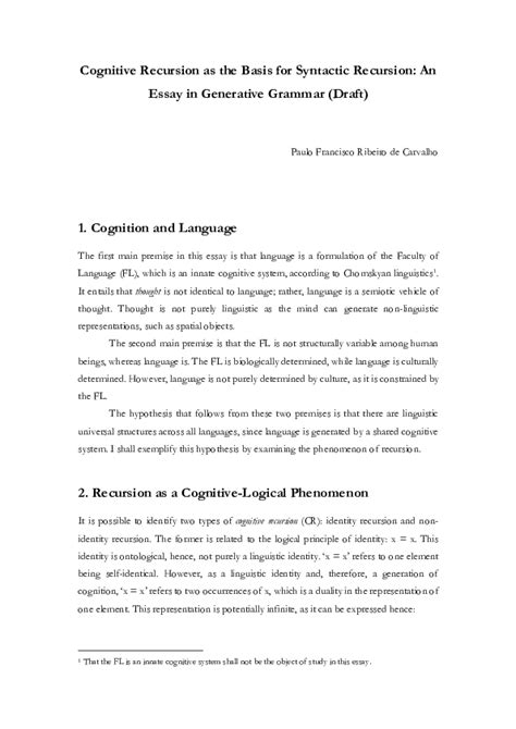 Image result for Syntactic Recursion