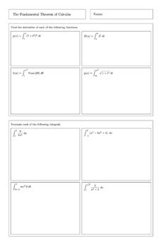 Image result for Fundamental Theorem of Calculus Lesson Plan