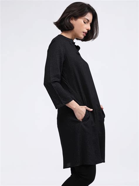 Black long tunic - IDK Couture – IDK® Couture