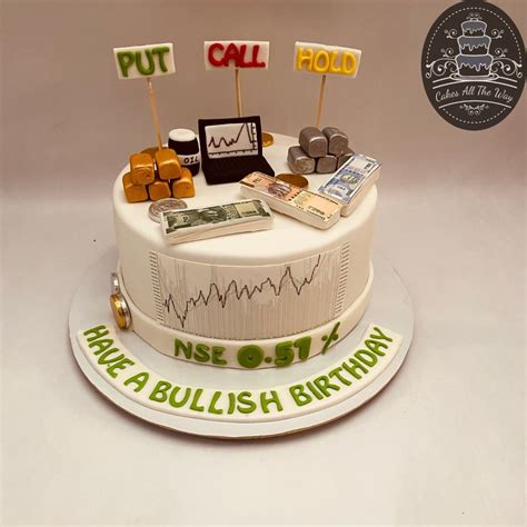 Stock Exchange NSE Theme Cake – Cakes All The Way