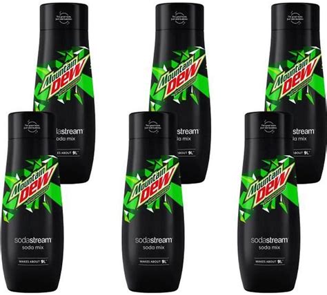 Syrop do SodaStream Mountain Dew 440ml x6 - Ceny i opinie - Ceneo.pl
