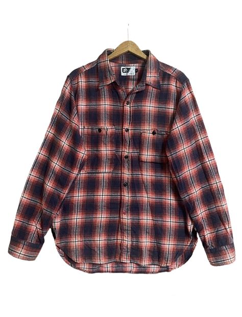 Engineered Garments × Flannel × Made In Usa F2010 Engineer Garment ...