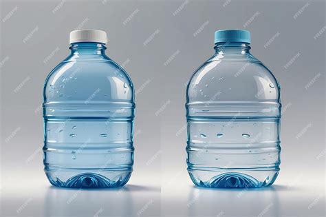 Premium Photo | Fresh Purified Drinking Water Half Liter Bottle Illustration for Delivery ...