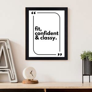 Classy Motivational Paper Print Paper Print - Quotes & Motivation ...