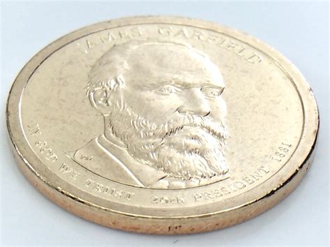 2011 P James Garfield 1 Dollar President United States Uncirculated ...