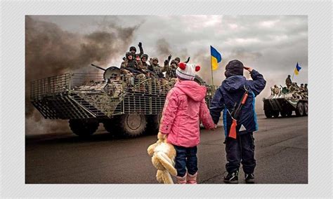 2016 Photo Viral As Children Saluting Ukrainian Soldiers | BOOM