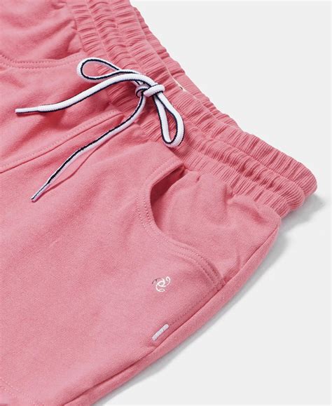 Buy Girl's Super Combed Cotton French Terry Solid Shorts - Brandied ...