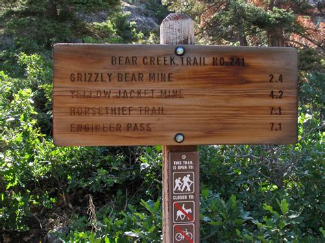Bear Creek National Recreation Trail | NRT Hiking Trail near Ouray, CO ...
