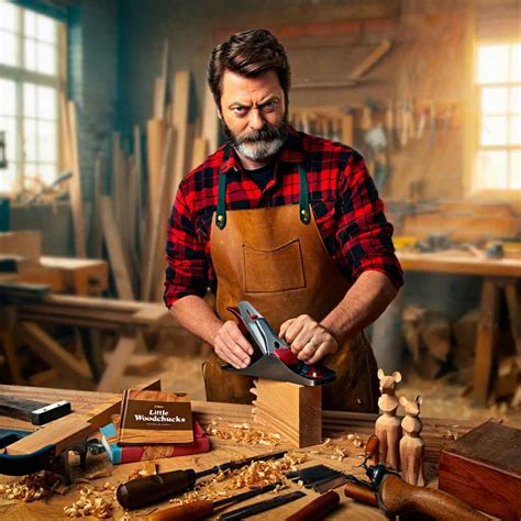 Nick Offerman Launches Little Woodchucks Book Tour - The Real Reason