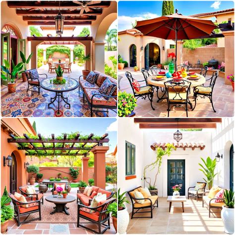 20 Spanish Style Patio Ideas for A Cozy Outdoor Escape