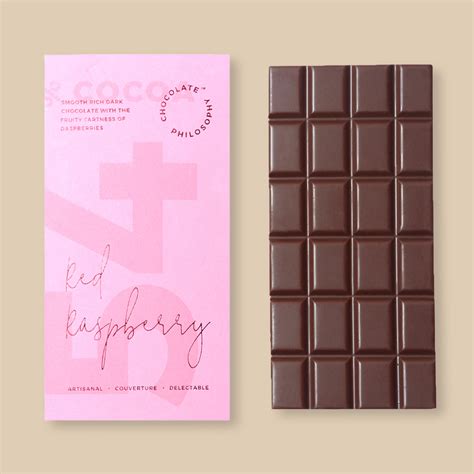 Buy Red Raspberry-Smooth Rich Dark Chocolate with Fruity Tartness of ...