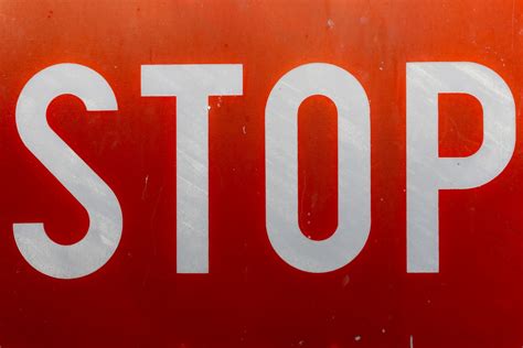 Image result for Stop Sign Word