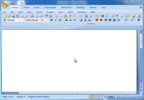 Ms word 2007
