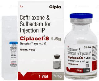 Ciplacef S 1000/500 Mg Injection: Uses, Side Effects, Price & Substitutes