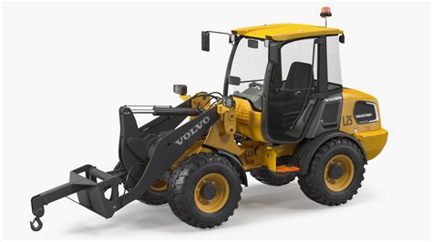 Volvo L25 Electric Loader with Material Handling Arm 3D | 3D Molier ...