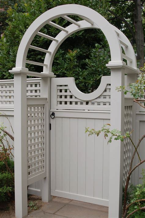 22 Wood Garden Gate with Arbor Ideas Worth to Check | SharonSable